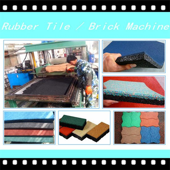 Rubber Tile Vulcanizing Press Machine