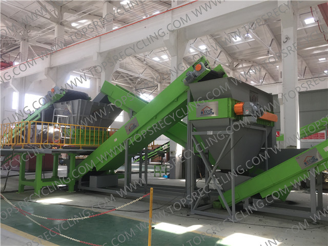 Fully Automatic Giant TDF (Tire Derived Fuel) Tire Recycling Line 