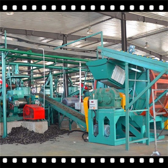 Economical fully-automatic scrapped waste tires recycling to rubber powder Plant 